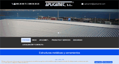 Desktop Screenshot of aplicamet.com
